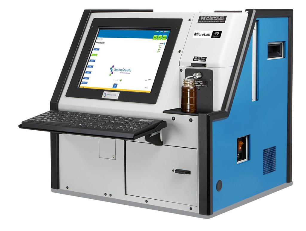 MicroLab Series FULLY AUTOMATED OIL ANALYSIS The MicroLab combines automation and artificial intelligence in an all-in-one oil analysis tool.