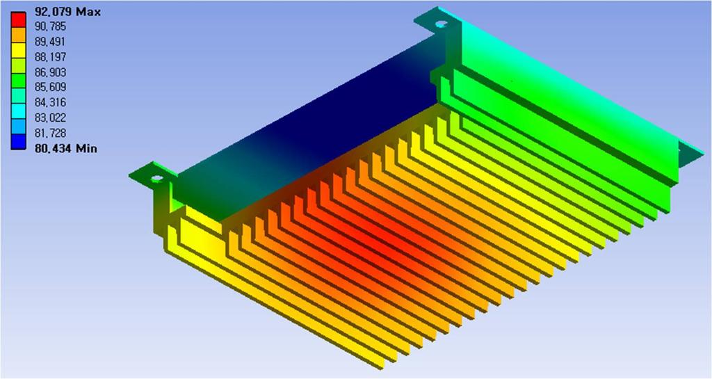 530 Journal of Power Electronics, Vol. 11, No. 4, July 2011 Fig. 7. Thermal analysis of the heat sink. Fig. 9. Designed controller for ISG (27 V, 1000 A). Fig. 8.