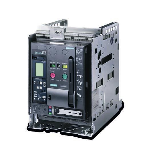 Circuit-breaker design Compact cubicles with circuit-breaker design 3WL air circuit breaker in withdrawable or