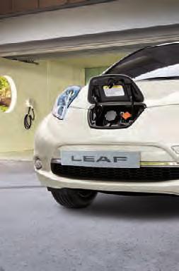 TAKE CHARGE NOW S THE TIME CHOOSE YOUR STATION. Stop for a quick charge en route, top up at home or plug in at work and take advantage of the 155 miles NEDC driving range the Nissan LEAF offers you.