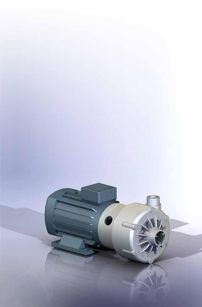Their special open-impeller design allows pumping even with very dirty liquids having apparent viscosity up to 5 cps (at 2 C) and small