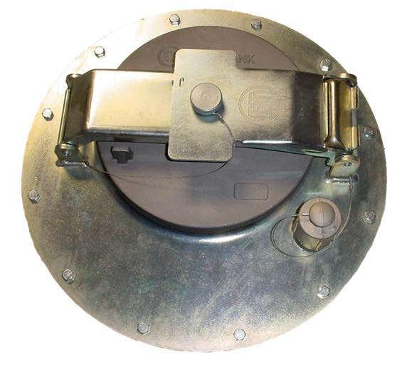 DN400 Bolted Manhole cover for fuel and by-products Equiptank s PAF type DN400 Manhole covers, for fuel and by-product transportation, are design and manufactured following the highest international