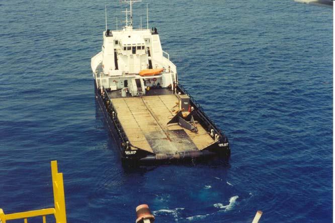 TECHNICAL SPECIFICATIONS The M/V CAPE DAVIS and the M/V CAPE ST JOHN have the same capacities and specifications as a Super 200 PSV, but are also capable of performing anchor handling and towing