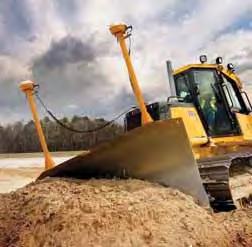 Maximum control, maximum productivity. The 700J outpushes, outmaneuvers, out-everythings every dozer in the 115-horsepower/12½-ton class.