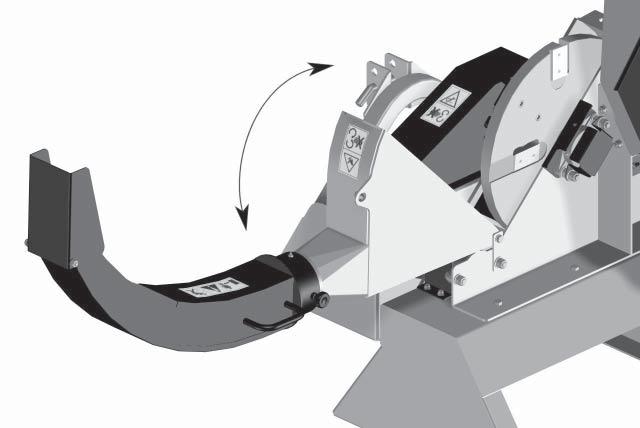MAINTENANCE BLADES CHECK To assure a perfect functioning of the chipper check often that its blades are in good conditions, sharpened and perfectly fixed by the