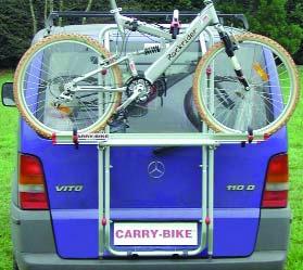 MINIVAN Carry-Bike Mercedes Vito Carry-Bike Mercedes Viano Carry-Bike Opel Vivaro Easy installation, without drilling the vehicle MERCEDES VITO Before