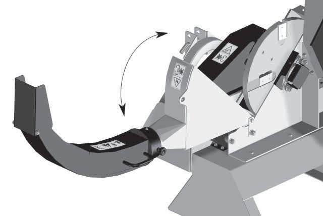 MAINTENANCE BLADES CHECK To assure a perfect functioning of the chipper check often that its blades are in good conditions, sharpened and perfectly fixed by the locking bolts.