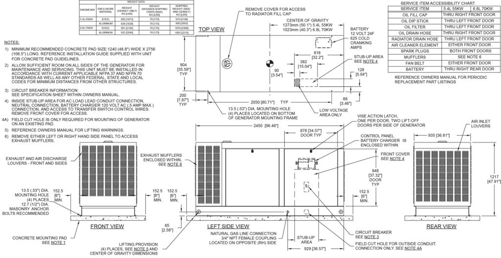 70 kw installation layout Drawing
