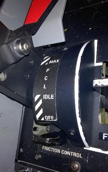 Flexible Cable Front cockpit PCL connected to
