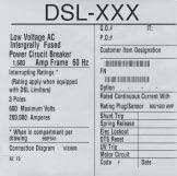 DS/DSL and DSII/DSLII Low Voltage Power Circuit Breaker