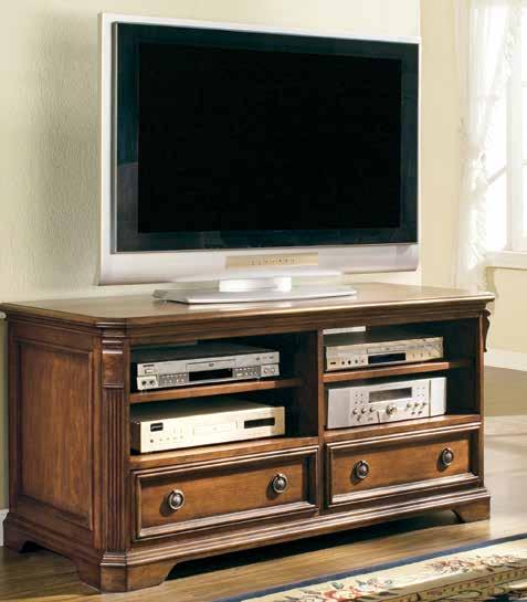 consoles accommodating up to 55 (140 cm) televisions CONSOLES accommodating up to 45 (114 cm) televisions Your 45 flatscreen TV will be right at home on one of our stylish consoles.