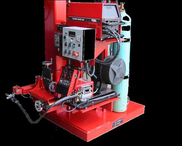 VUP Series VERTICAL-UP MIG WELDER (VUP-MIG) Features Ideal for nickel or stainless plates Adjustable frame for plates 6ft to 10ft tall (1.