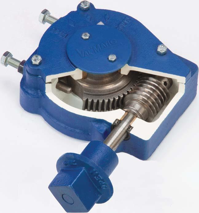Worm ear eatures J I E B D A C H Val-Matic Worm ear A valve actuator must perform to the same level as the valve.