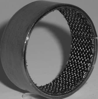 Fiberglide split seam steel journal bearings are designed to meet industry standards for self-lubricating bushings.