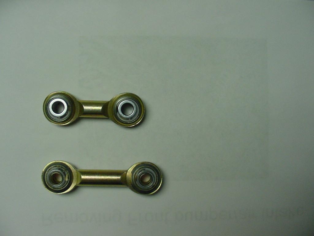 Sway Bar Link Options (Both size links will be mailed out) 2.00 in. 2.60 in.