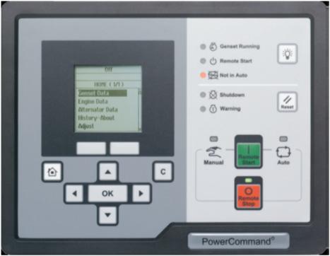 Remote Unit HMI 220 / 320 The Human Machine Interface 220/320 Remote Panel is our robust multi-line display unit, which can be used to monitor and display dynamic generator set performance