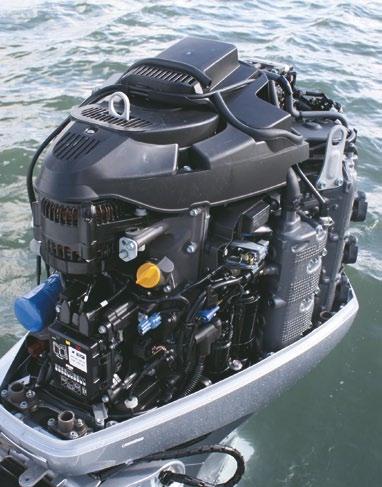 Honda BF250 Honda Marine s all-new BF250 four-stroke engine is the most powerful outboard to join the Honda