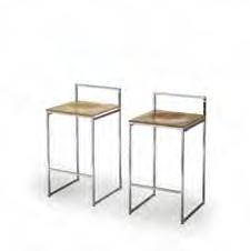 ART LEATHER collection sgabelli stools Quadro Art. Quadro - cm.