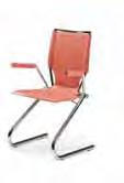 ART LEATHER collection sedie office office chairs 260 260/B Art. 260 - cm. H 95 - L/W 50 - P/D 60 Art. 260/B - cm.