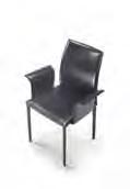 ART LEATHER collection sedie home chairs Ambra Art. Ambra - cm.