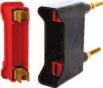 Adaptors for GS Fuses Fuse Holder Part Number** Use with GS Fuse RS32 GRS32-A GSA 5 to 20A RS63 GRS63-A GSA 25 to 50A Adaptors for GS