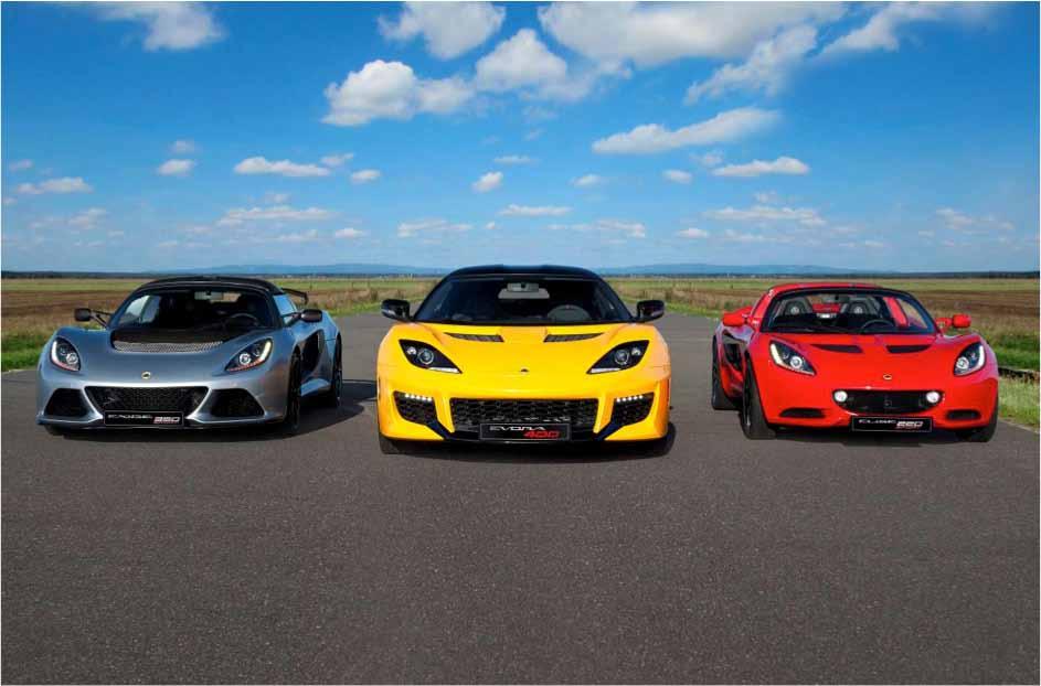 For further information on the Lotus range, to find your nearest dealer or to arrange a test drive, please visit our website LOTUSCARS.COM Prices exclude VAT.