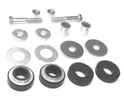 ..22.95 kit BHP-0517 1968-72 Convertible...23.95 kit RFR-21159 Polygraphite Body Mount Kit These polyurethane body mounts offer increased performance and longevity over stock rubber bushings.