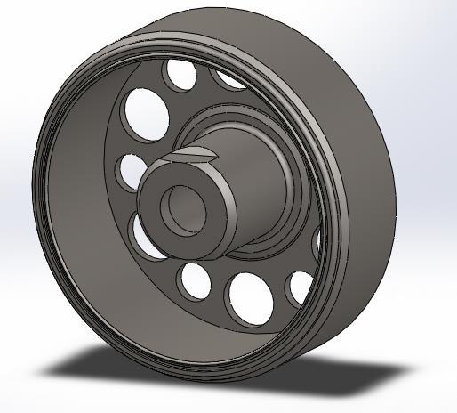 Total-Loss System Gearbox Crankshaft Flywheel