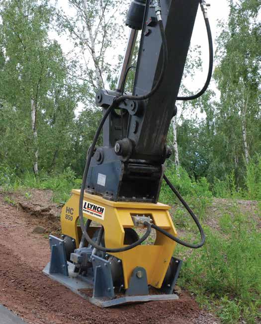 Lych Hydraulic Compactors Lych hydraulic compactors eable you to maximize productivity ad miimize the dowtime of your excavator.