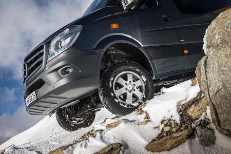 An optional on-demand four-wheel drive, greater traction, improved