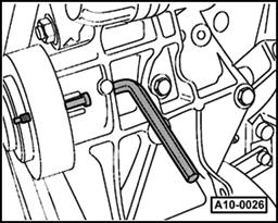 Page 3 of 14 27-28 - Secure viscous clutch with 5 x 60 mm bolt and remove mounting bolt