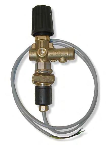 ST-261 S UNLOADER VALVE (w/ micro-switch, 3625 psi) With 110 Volt Micro-Switch ORDER # PRESSURE TEMP.
