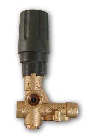60 lb 5070 max Built-in pressure regulator, adjustable from 850 to 5070 1/2" bypass connection ST-291 S UNLOADER VALVE (w/ micro-switch, 5070 psi)