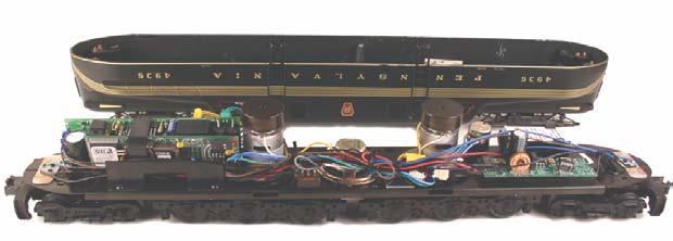 Preparing The Chassis For The Proto-Sound 3.0 Upgrade Before you can install the Proto-Sound 3.0 components into your locomotive, any existing sound boards or reversing units must be removed.