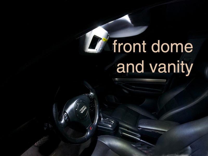 Front Dome and Vanity LED Installation Front Dome - Step 1 Use a non-marring