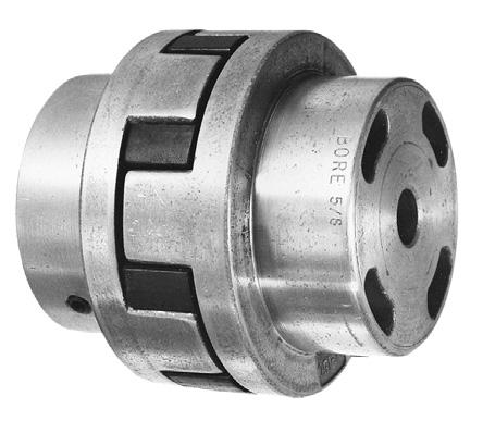 These couplings require no lubrication and provide highly reliable service for light, medium, and heavy duty electrical motor and internal combustion power transmission applications.