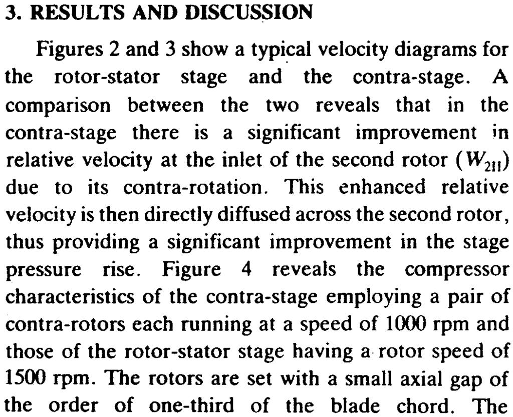 context of its rotating stall behaviour. It has been found that the severity of rotating stall is curtailed and the rotating stall is suppressed to lower flow rates~.6.