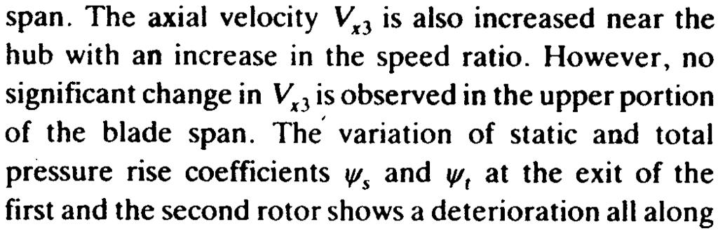 secon<! rotor. It may be seen that an increase in speed ratio from I to 1.