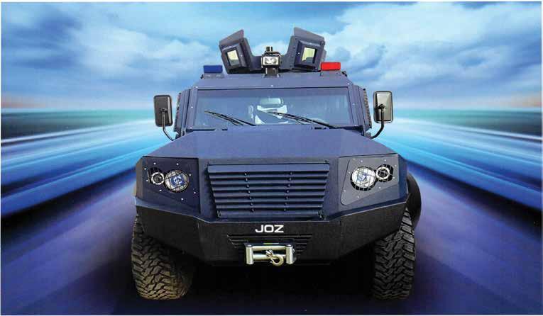 APC (Armored Police Vehicle) Ballistic Speciications Joz Armor in B6