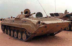 BMP-1 Type Place of origin In service Used by Infantry fighting vehicle Soviet Union 1966 present Soviet Union, Russia, Poland, Egypt, Mongolia, Syria, China, Afghanistan, India, Iraq, Germany,