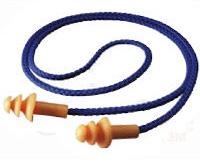 Soft cloth cord helps prevent loss of ear plugs. Can be washed and reused many times.