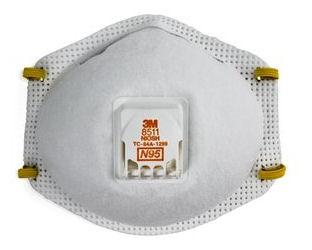 microorganisms and their unique, lightweight construction helps you stay cool and comfortable while wearing the mask. This mask meets the NIOSH N95 standard. #800010 - Box/20 Meets ANSI Z87.
