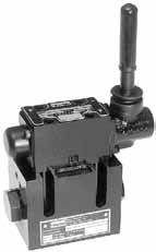 echnical Information Series D31*L General Description Series D31*L directional control valves are 5-chamber, pilot operated, lever controlled valves.