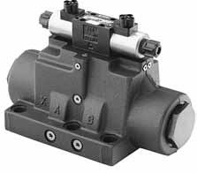 echnical Information Series D101V General Description Series D101V directional control valves are 5-chamber, pilot operated, solenoid controlled valves. hey are available in 2 or 3-position styles.