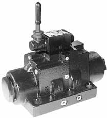 echnical Information Series D101VL General Description Series D101VL directional control valves are 5-chamber, lever operated valves. hey are available is 2 or 3-position styles.