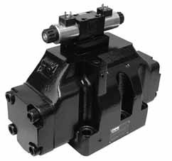 echnical Information Series D111VW General Description Series D111VW valves are piloted by a D1VW valve. he valves can be ordered with position control.