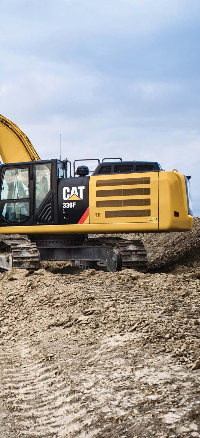 Hydraulic Horsepower, a Cat Advantage When it comes to moving heavy material quickly and efficiently, you need hydraulic horsepower the type of ground-breaking power the 336F can deliver.