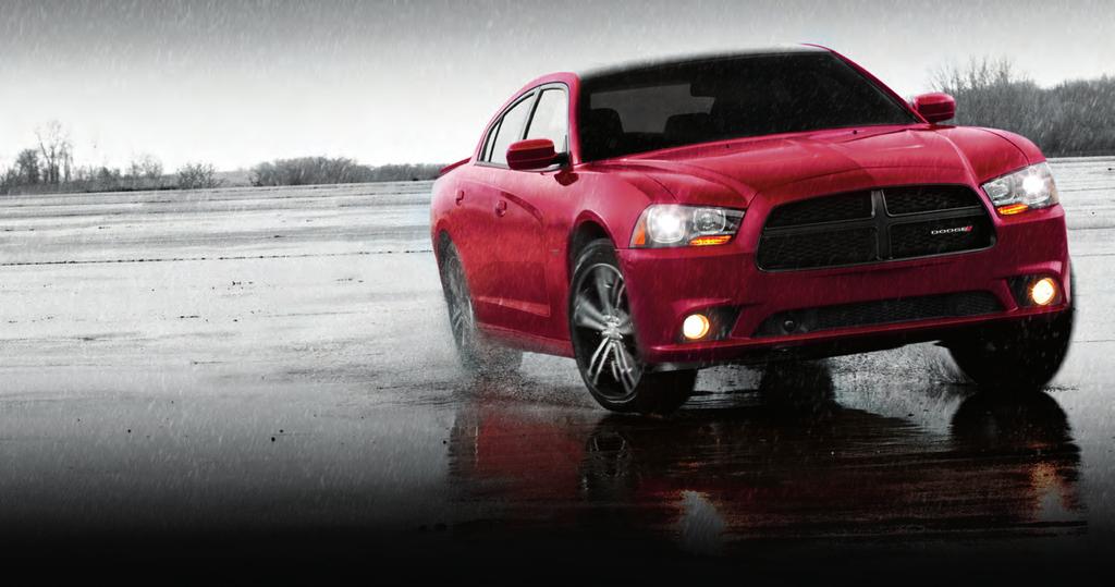 Charger R/T All-Wheel Drive with Sport Appearance Group. Ride on the dark side.