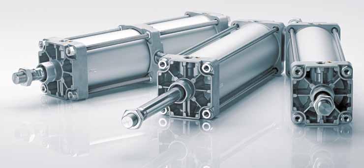 Applications ITS Series Pneumatic Cylinders 3 With piston forces up to five tons and stroke lengths up to