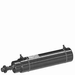 Round cylinders, Series ICS-D1 in acid-proof steel Double-acting with magnetic piston and adjustable cushioning, 32 100 mm Ø Technical Data Standard Complies with ISO 6431, appropriate parts Working